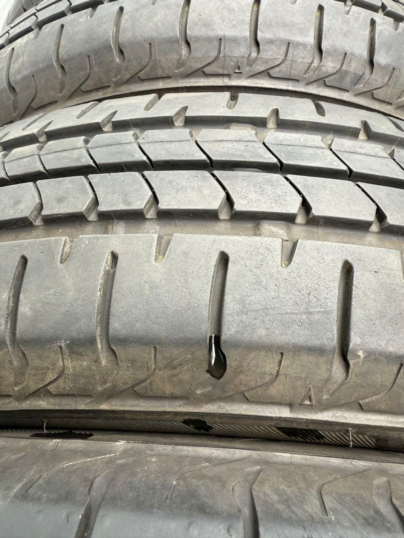 ブリヂストンサマータイヤ155／65R14 75H深溝