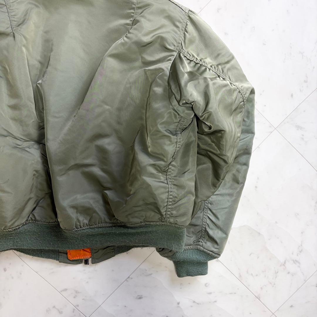 MA1 flight bomber jacket USA 短丈 IDEALジップ