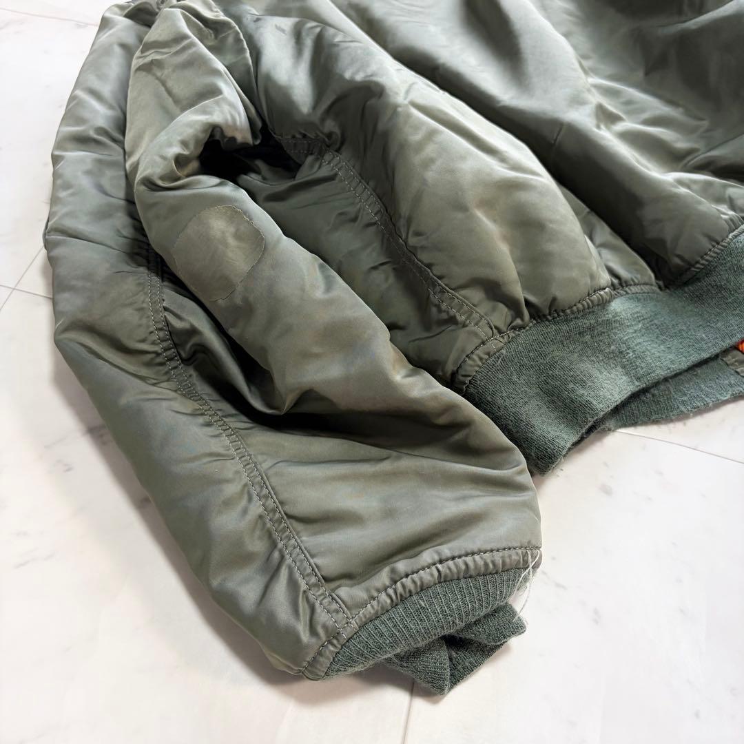 MA1 flight bomber jacket USA 短丈 IDEALジップ