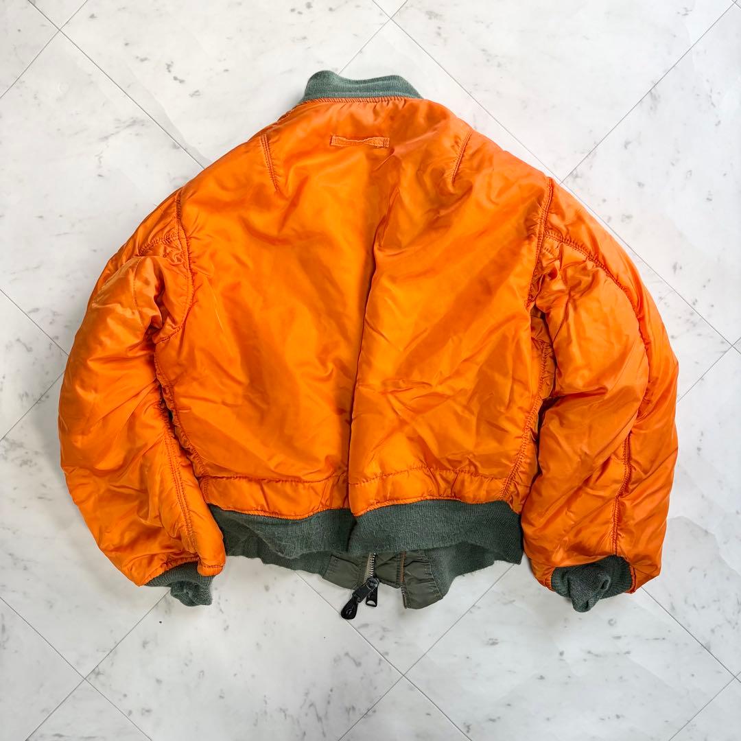 MA1 flight bomber jacket USA 短丈 IDEALジップ
