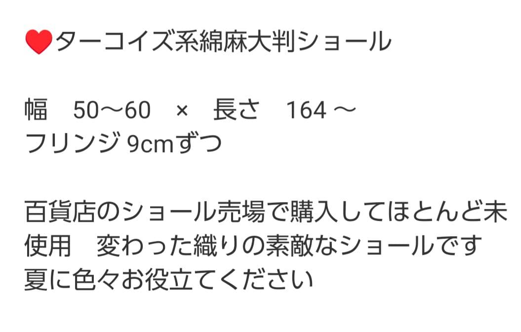 さん点　エイココンドウのワンピース 　ショールと夏物ロングスカート