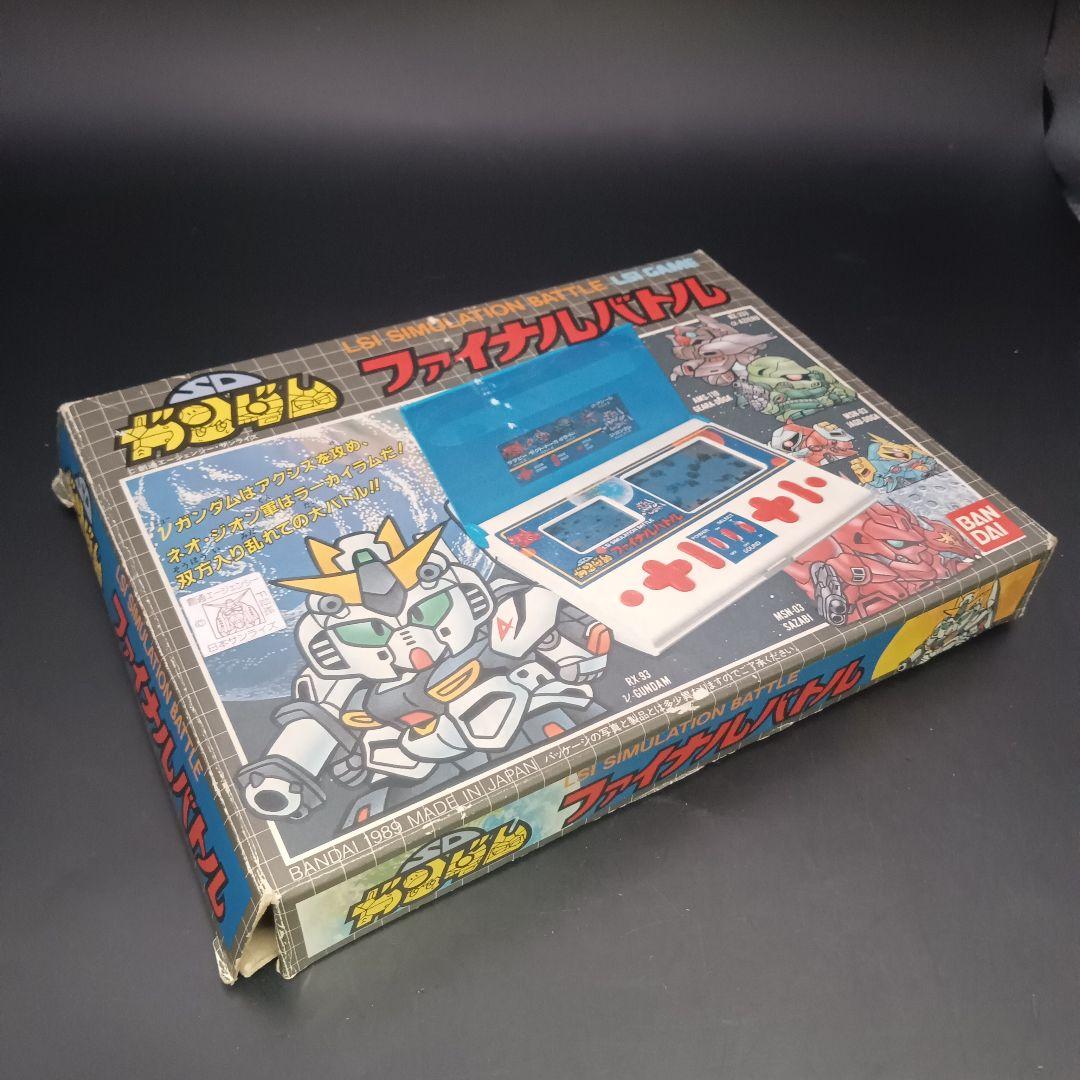 【起動確認済】BANDAI SDガンダム ファイナルバトル ゲームウォッチ