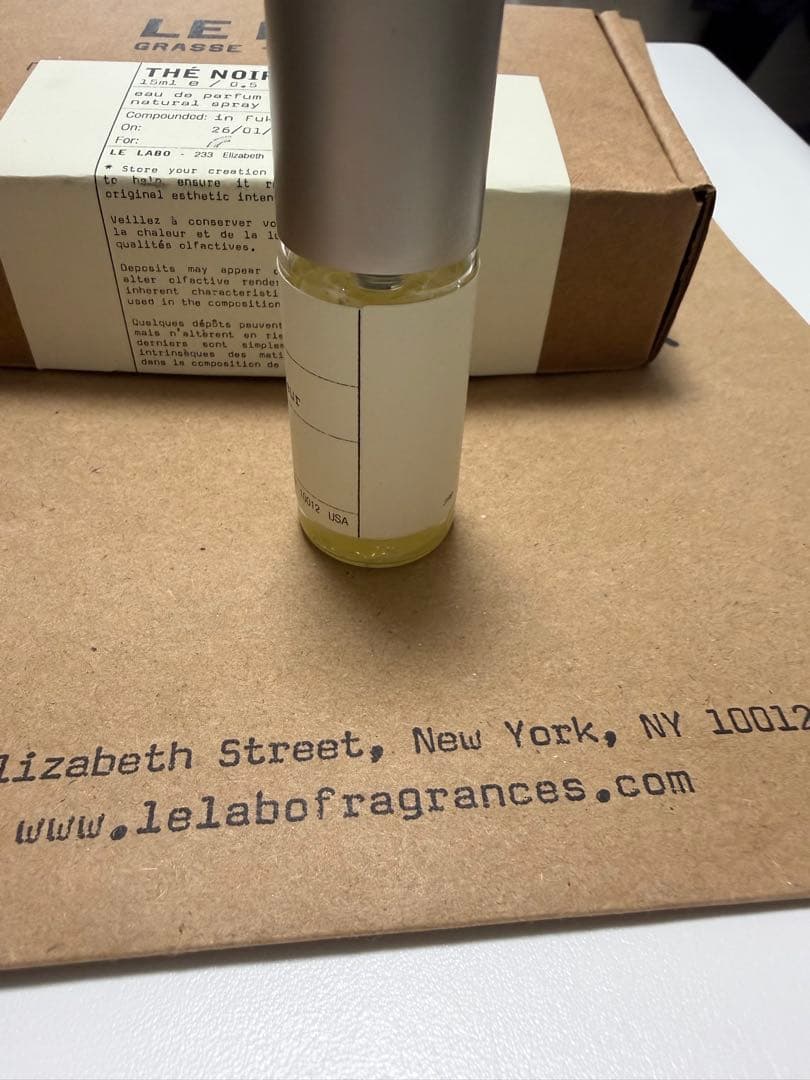 ルラボ THE NOIR 29 テノワール 29 オードパルファム 15ml