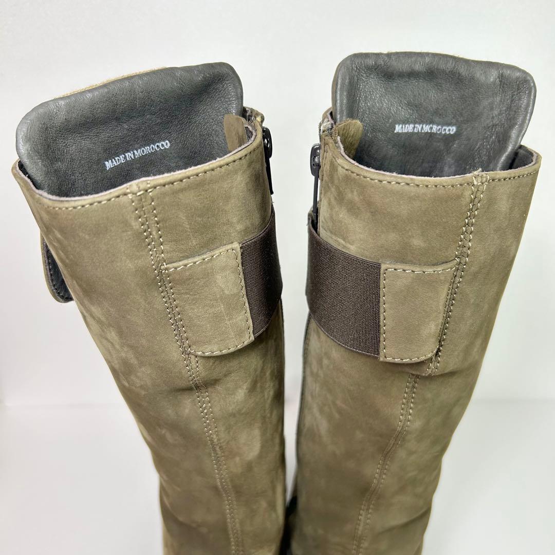 冬物セール✨【美品】CAMPER カンペール レースアップブーツ スエード 38