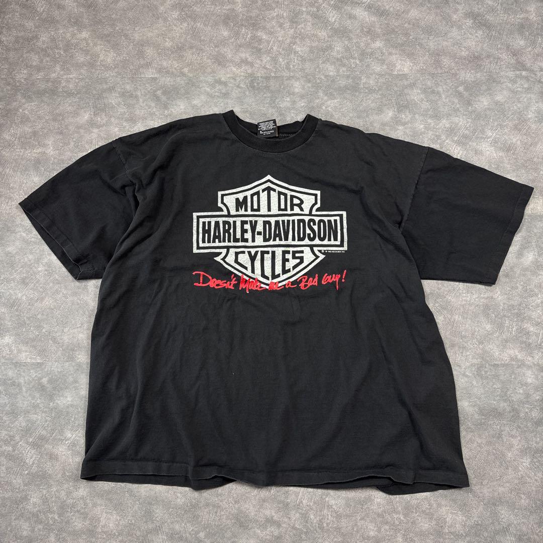 d*i様 90s USA製 ハーレーダビッドソン Tシャツ XXXL 両面プリン