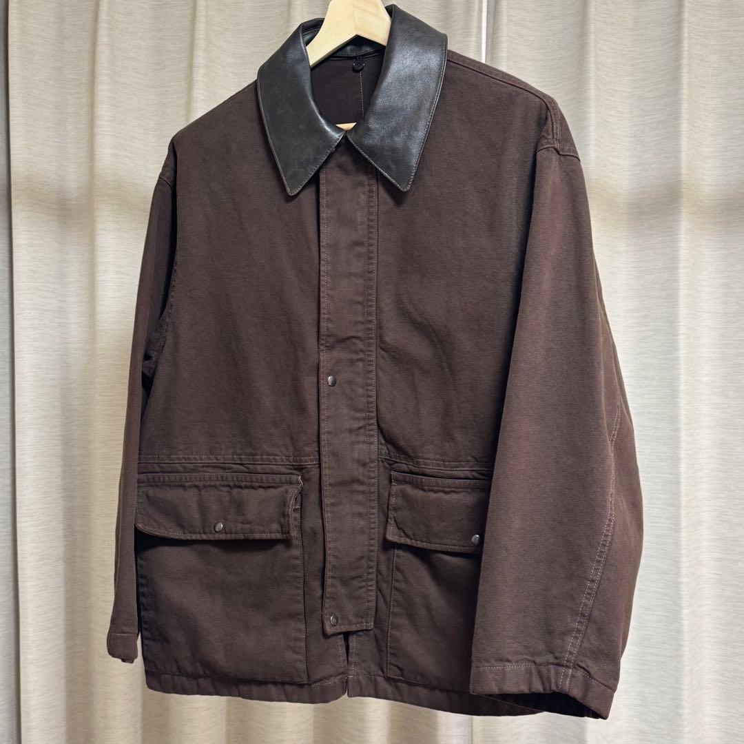 H BEAUTY&YOUTH ＜H＞グラデーション OX カバーオール サイズS