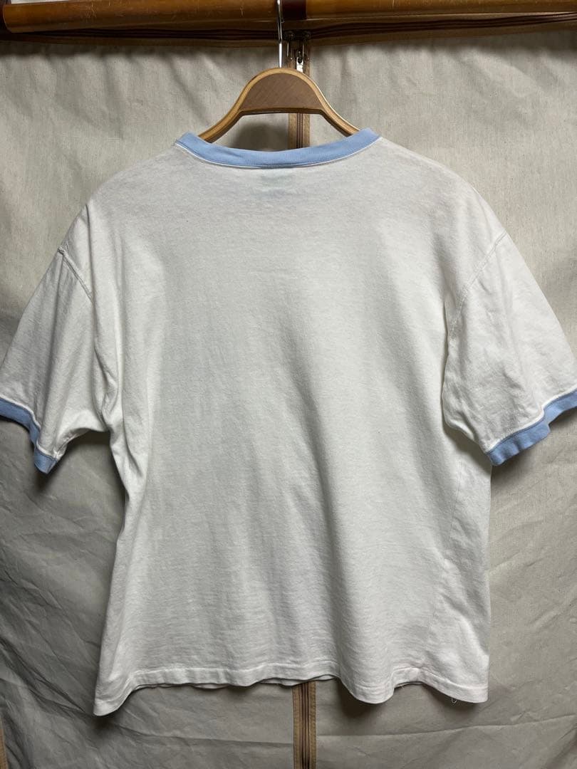GOOD ENOUGH ホワイトブルー Tシャツ M