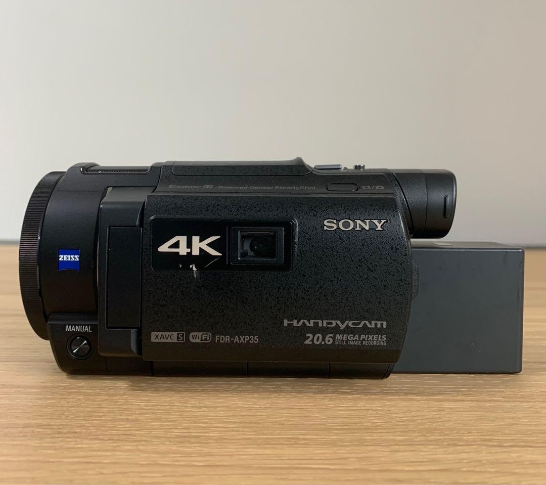 【美品】SONY ソニー Handycam FDR-AXP35 4Kビデオカメラ