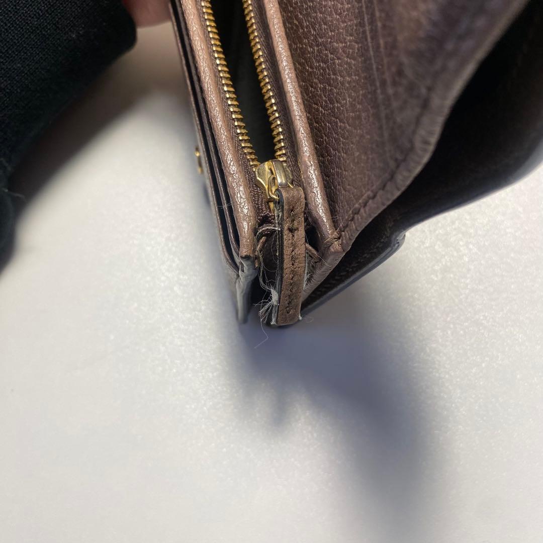 GUCCI グッチ 財布 2つ折り ウォレット シェリーライン
