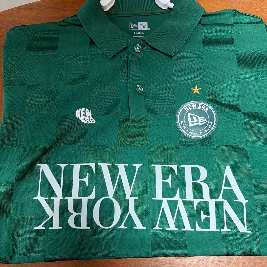 NEW ERA ゴルフメンズポロシャツ＆キャップ 2点セット(写真を訂正しました