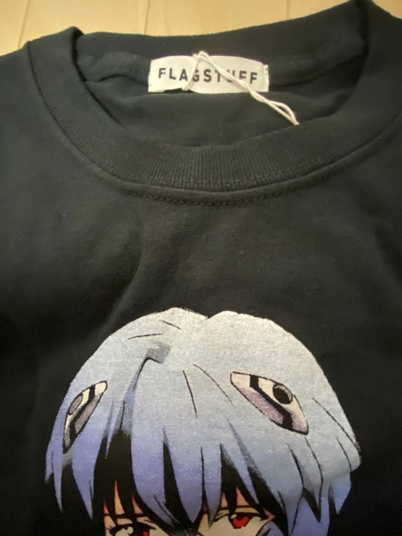 ぽ*め様 エヴァンゲリオン　新品フラグスタフ綾波レイTシャツ オフィシャルライセ
