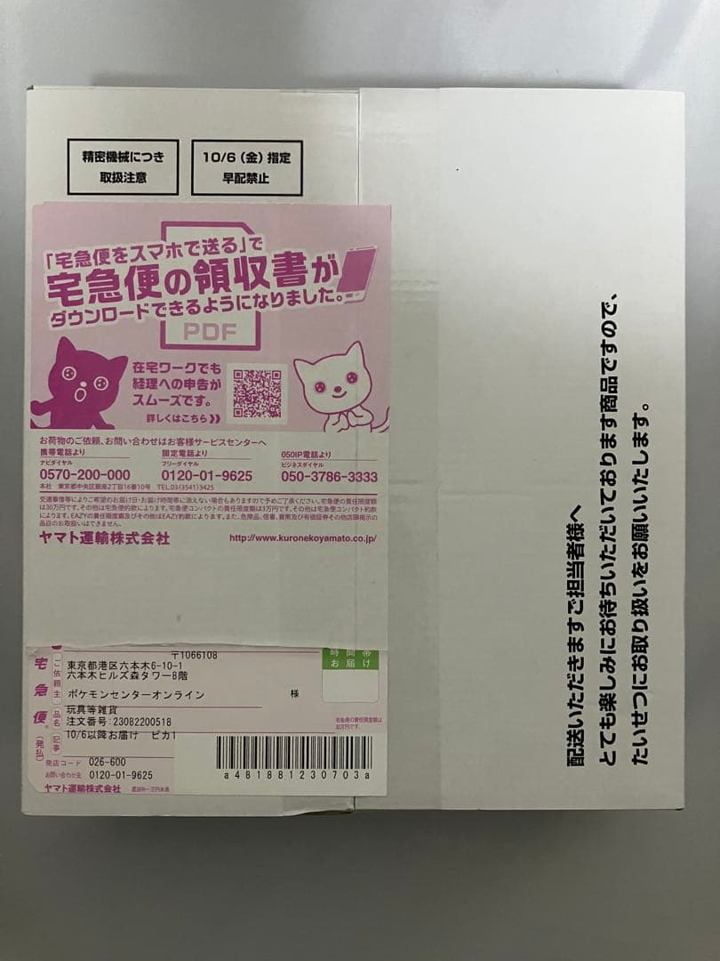 帰ってきた名探偵ピカチュウ ポケセン産 未開封