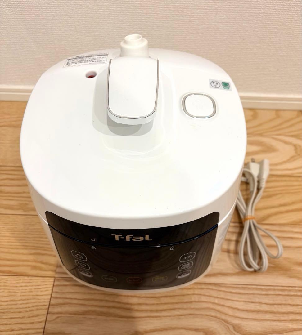 【美品】ティファール ラクラ・クッカー コンパクト電気圧力鍋 CY3501JP