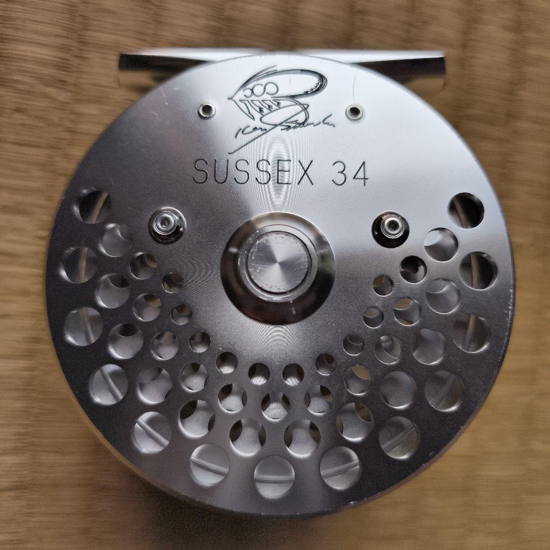 KEN SAWADA SUSSEX 34 フライリール 専用ケース付き