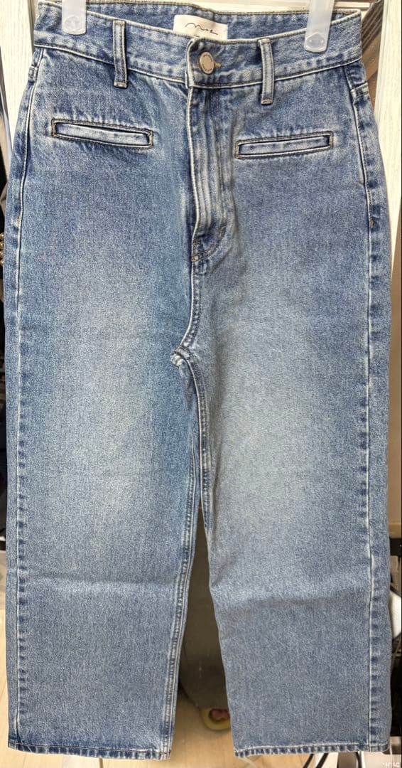 新品　美品　S na.e straight pocket jeans タグ付き