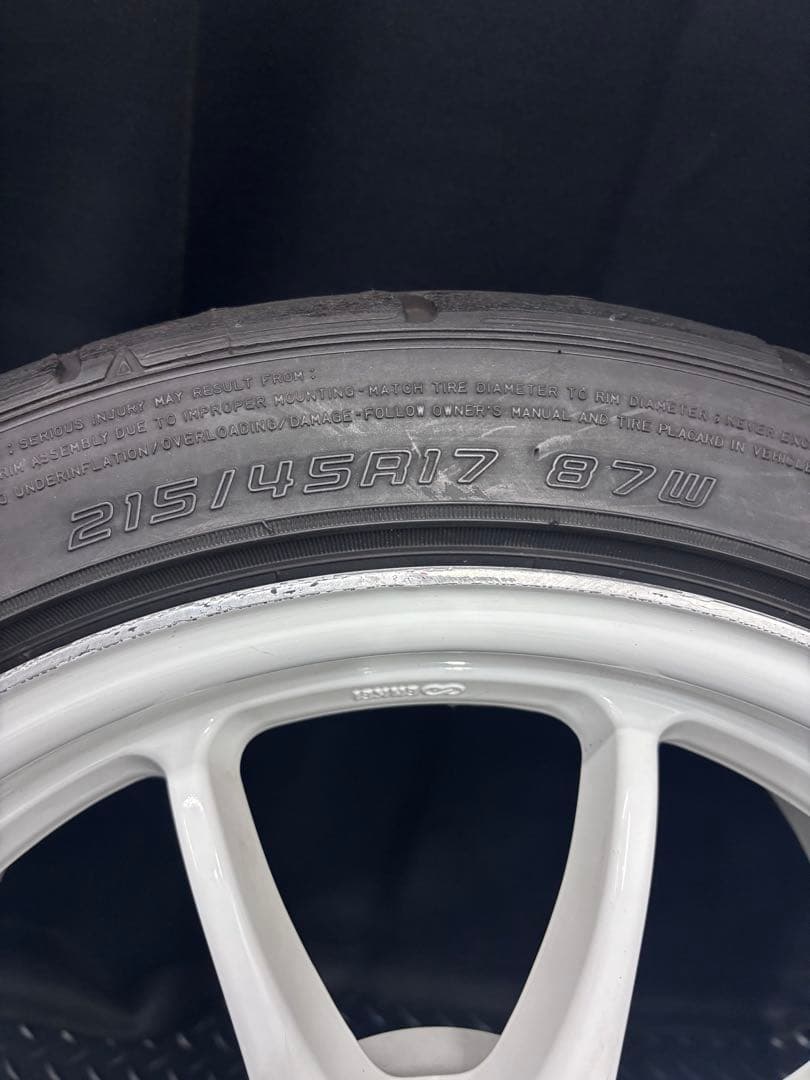 ドリケツ　17×8jj 114.3 +35 ENKEI ESターマック　2本