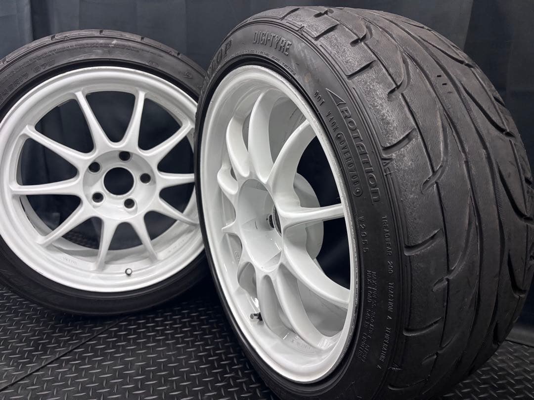 ドリケツ　17×8jj 114.3 +35 ENKEI ESターマック　2本