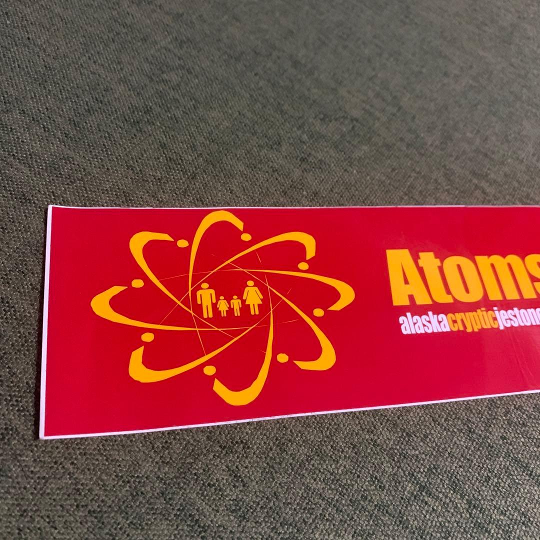 Atoms Family ステッカー centrifugal phorce