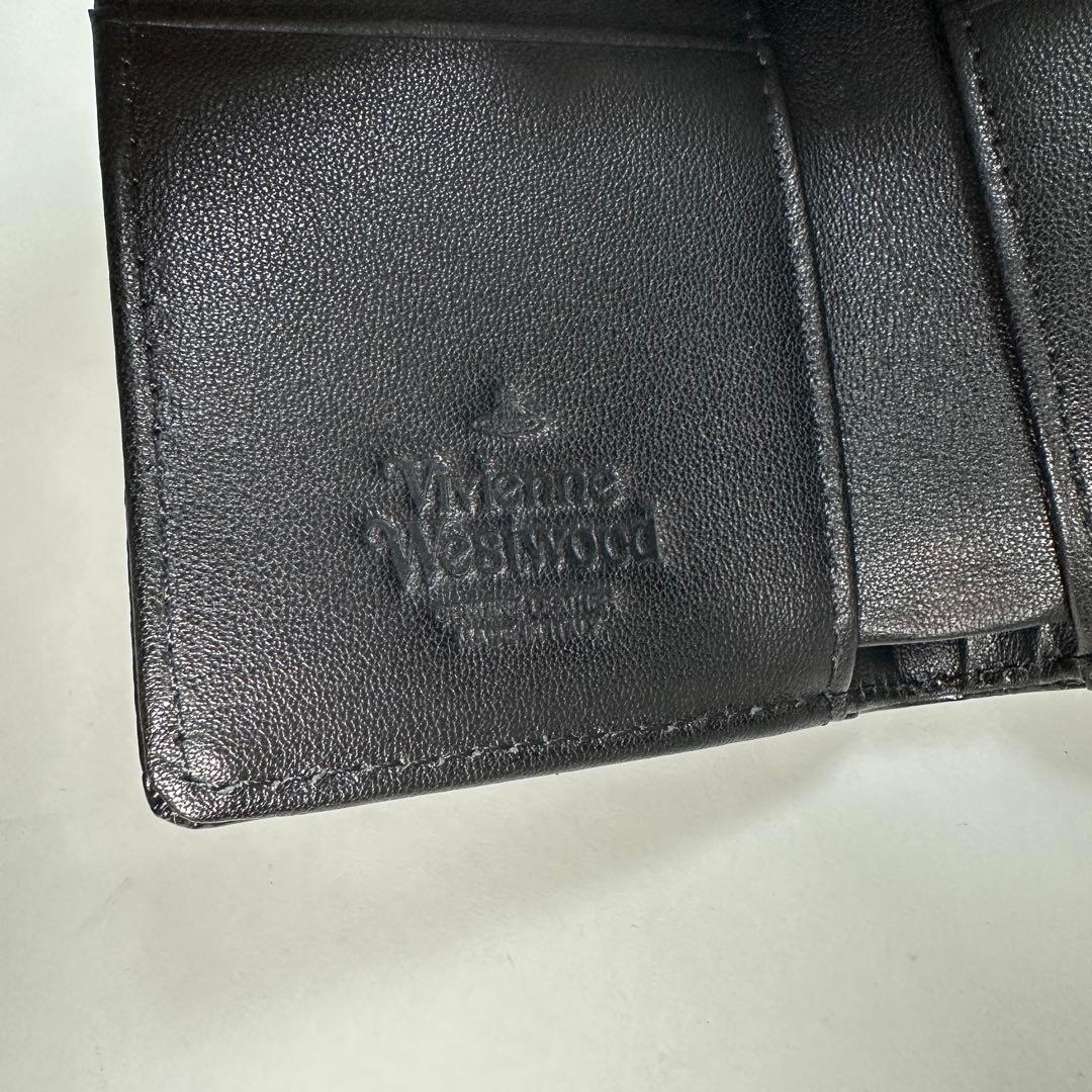【新品】Vivienne Westwood 三つ折り財布 ブラック