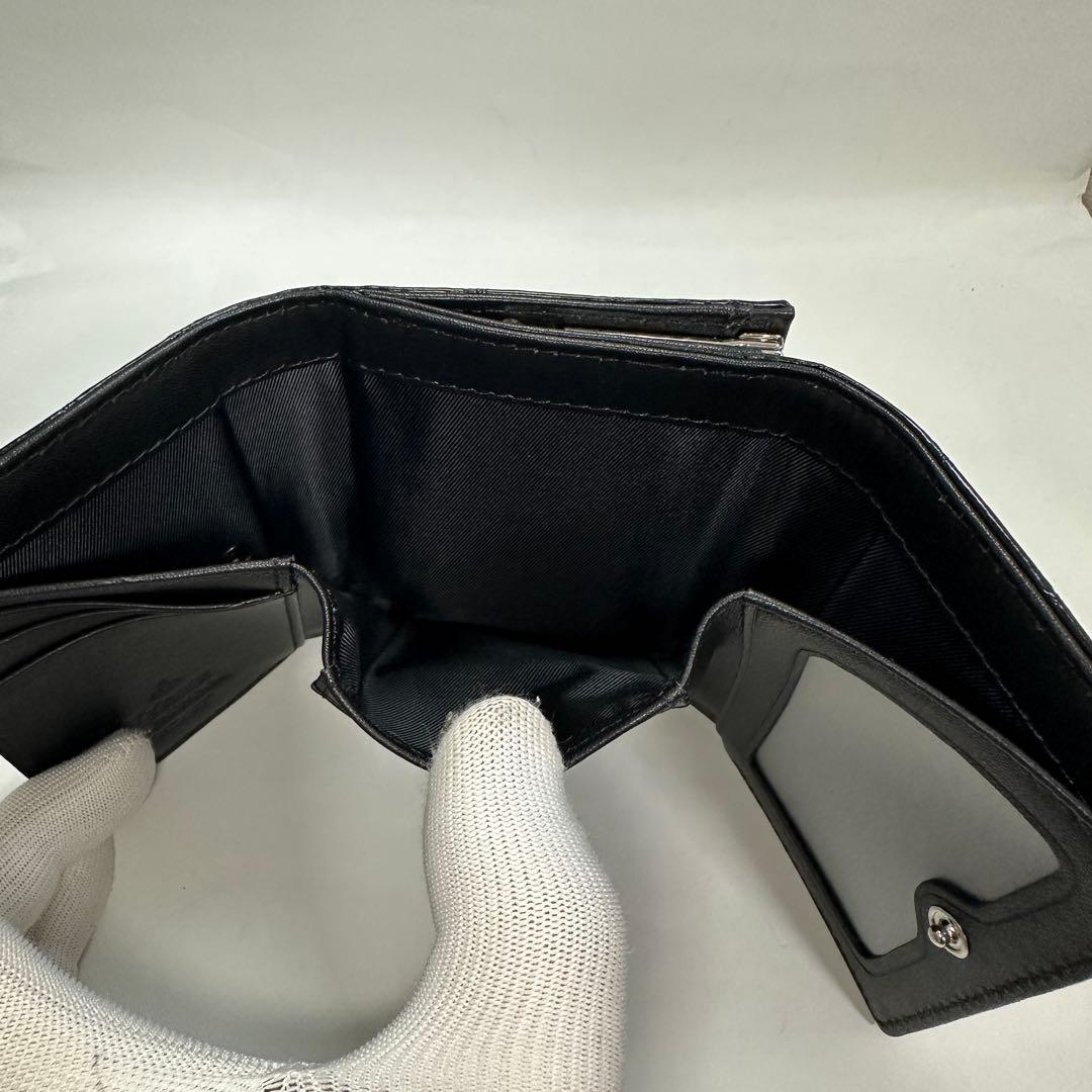 【新品】Vivienne Westwood 三つ折り財布 ブラック