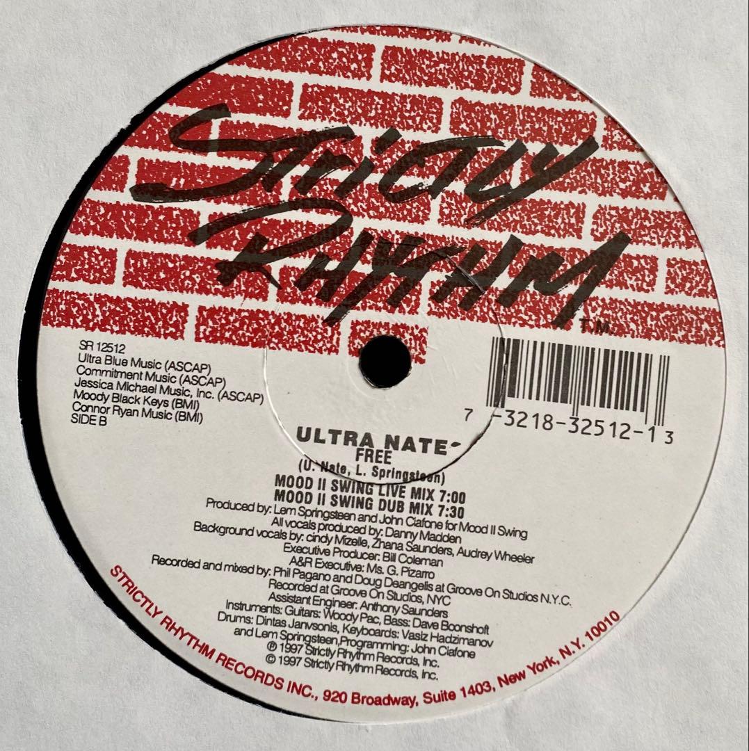洋楽 Ultra Nate - Free (Mood II Swing Mixes)