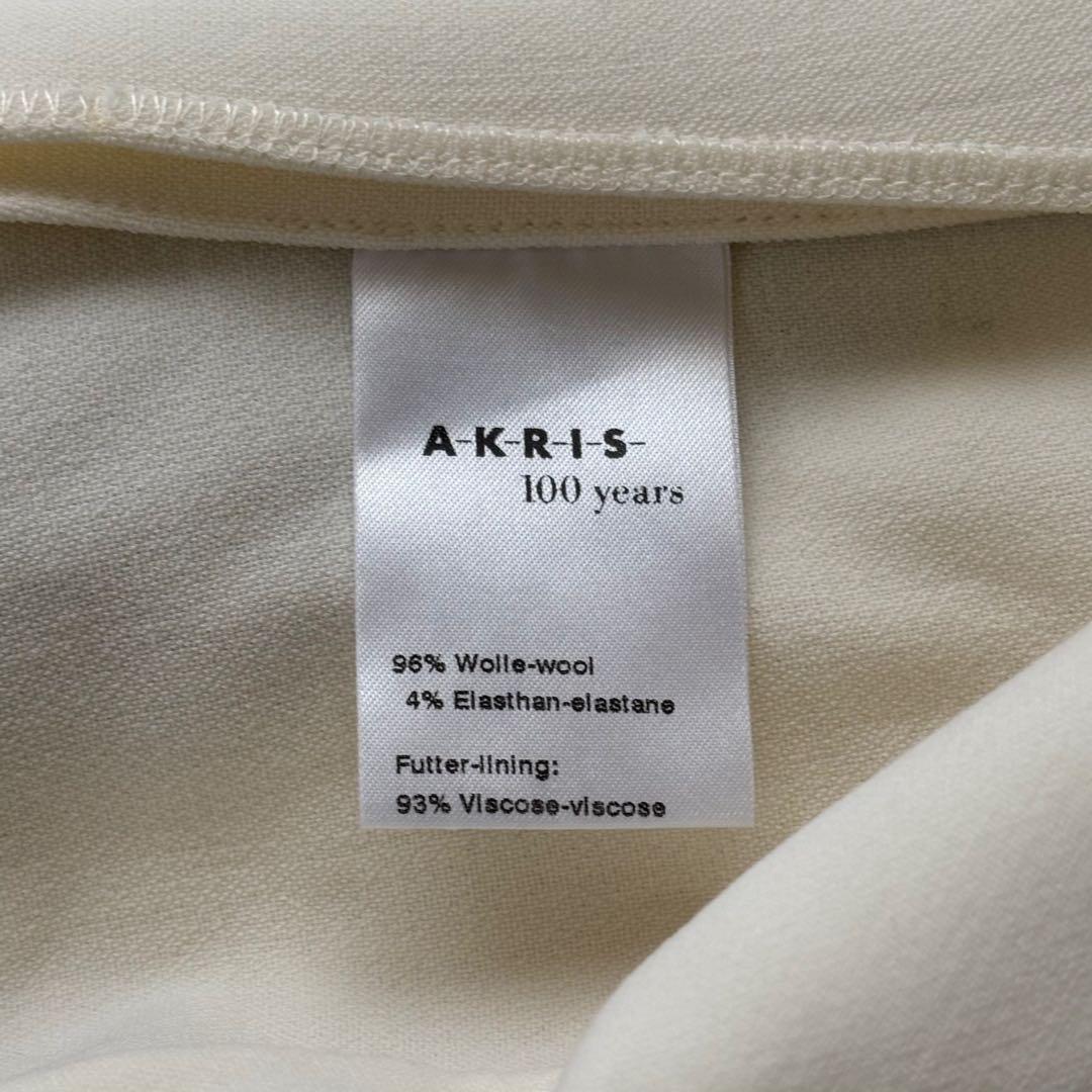 美品✨ アクリス100周年記念コレクション テーラードジャケット ウール 白