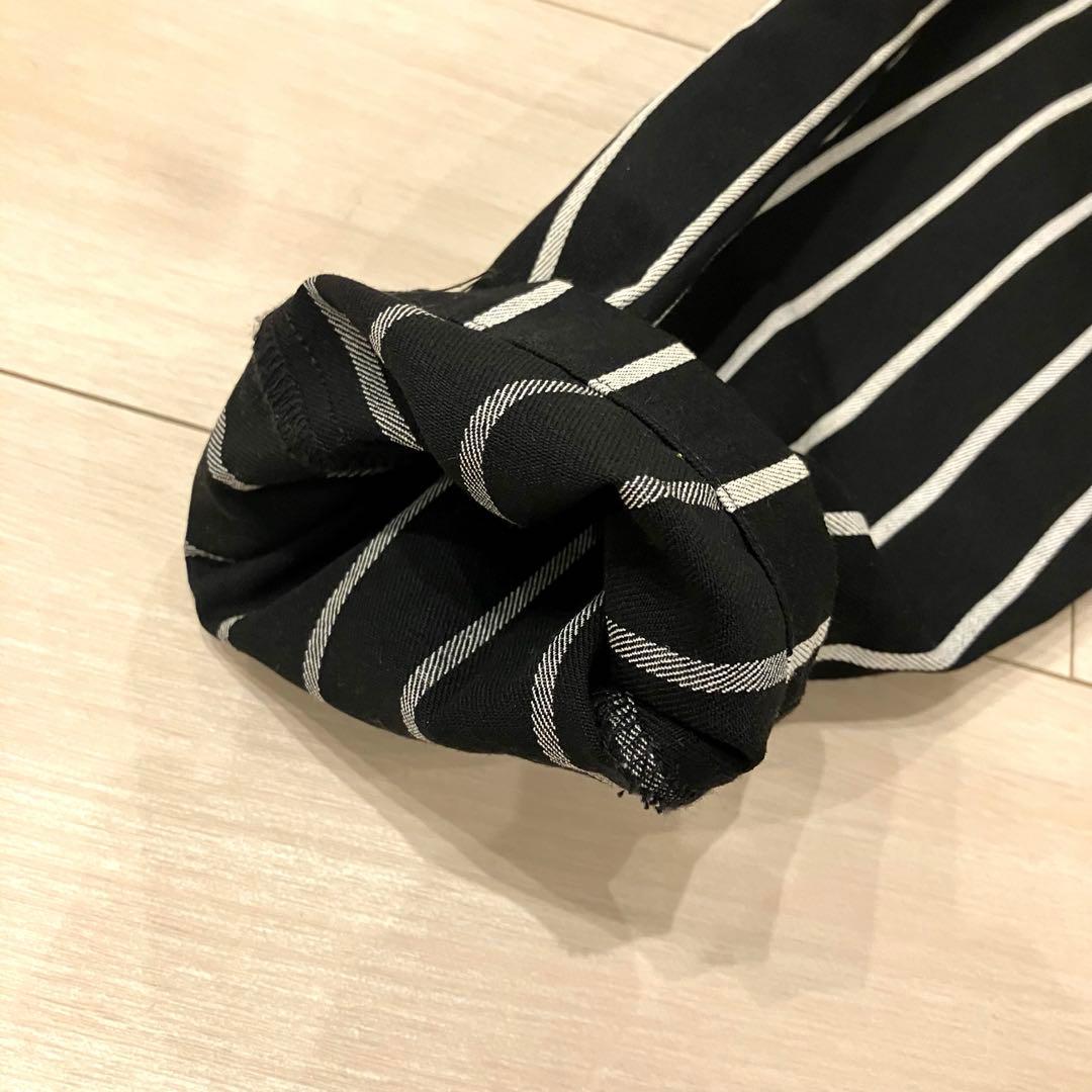 美品✨クックマン COOKMAN ラボジャケット カバーオール ストライプ L