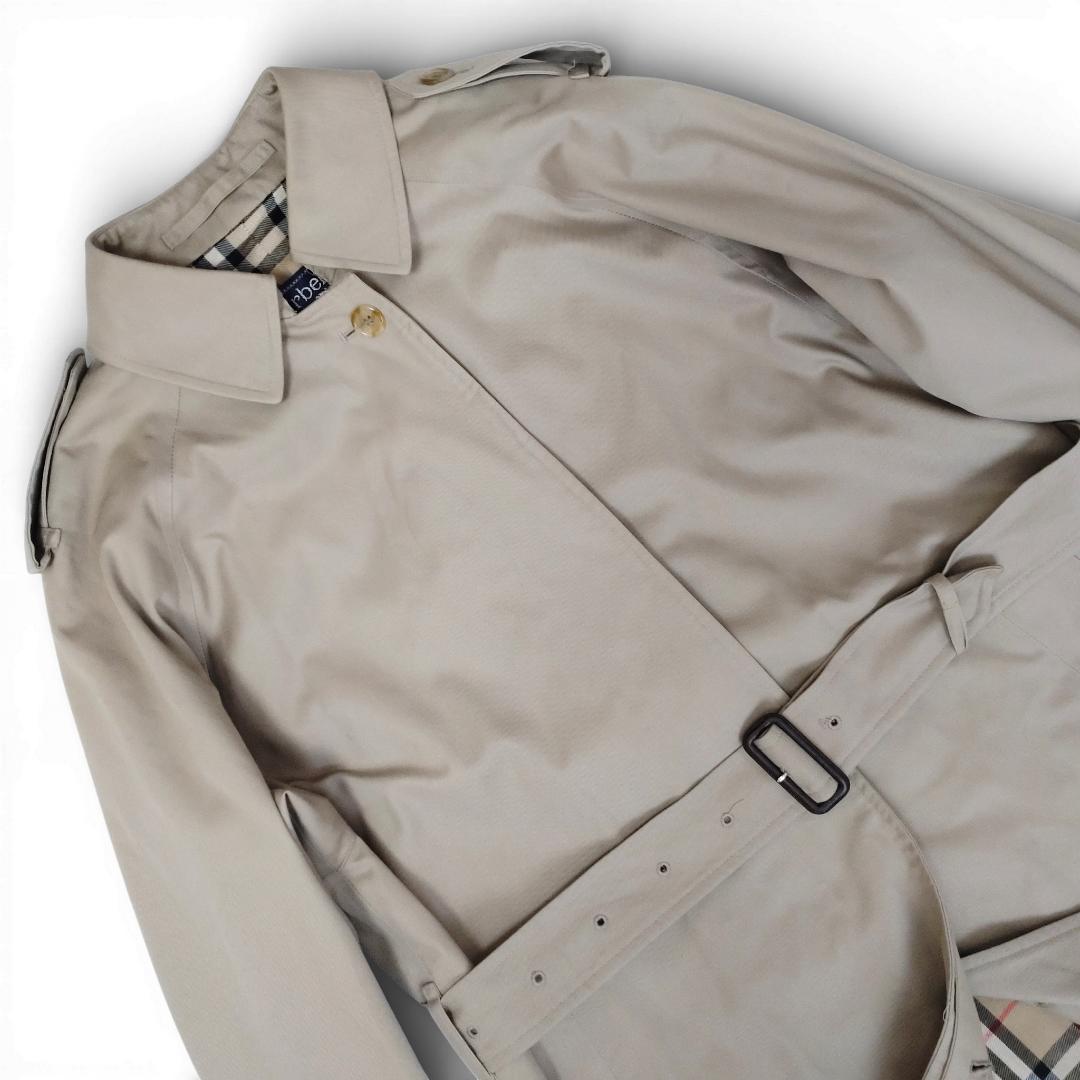 極美品✨BURBERRY バーバリー ステンカラーコート ロング 英国製