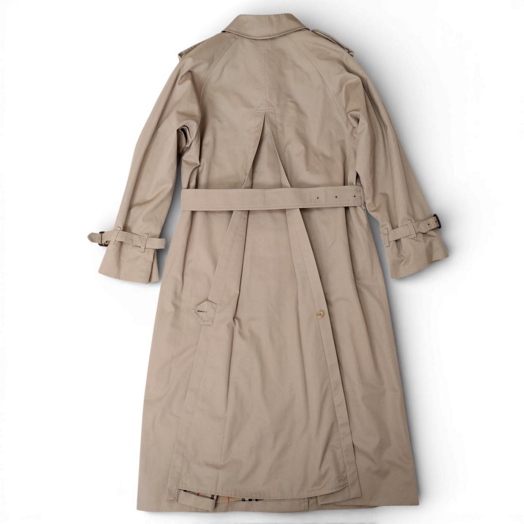 極美品✨BURBERRY バーバリー ステンカラーコート ロング 英国製