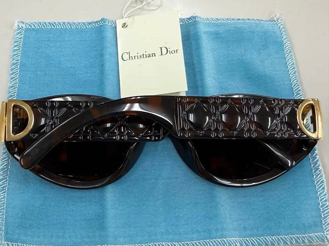 Christian Dior ブラウン サングラス