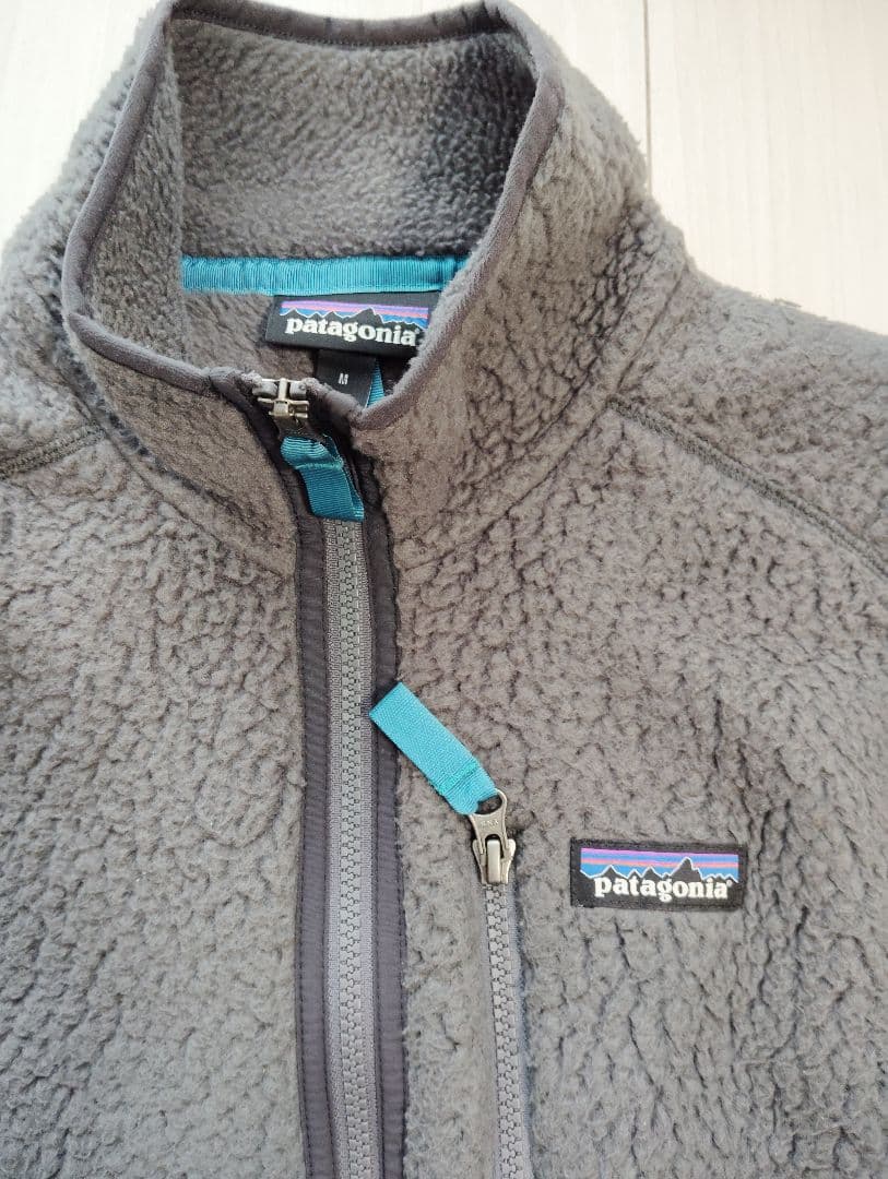 patagonia フリースベスト グレー　M☆メンズ