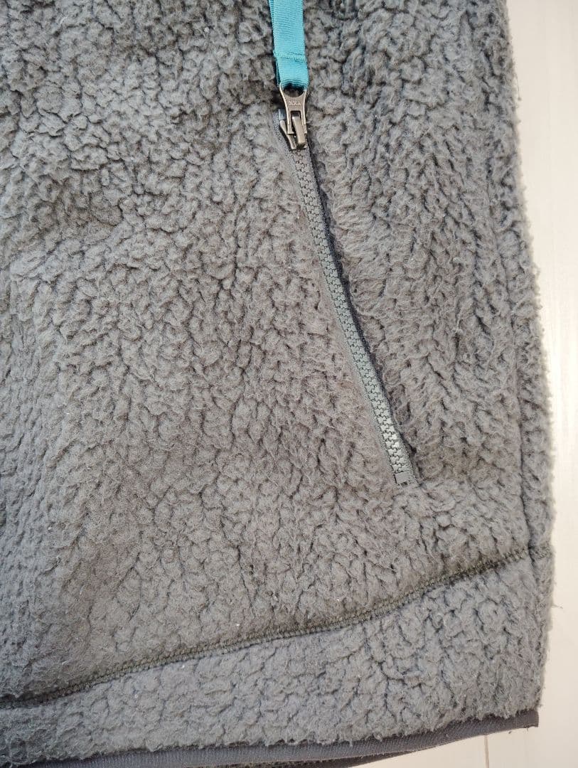 patagonia フリースベスト グレー　M☆メンズ