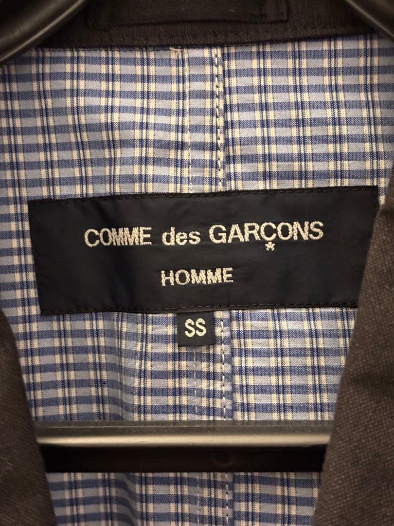 COMME des GARCONS HOMME ジャケット SS ダークグレー