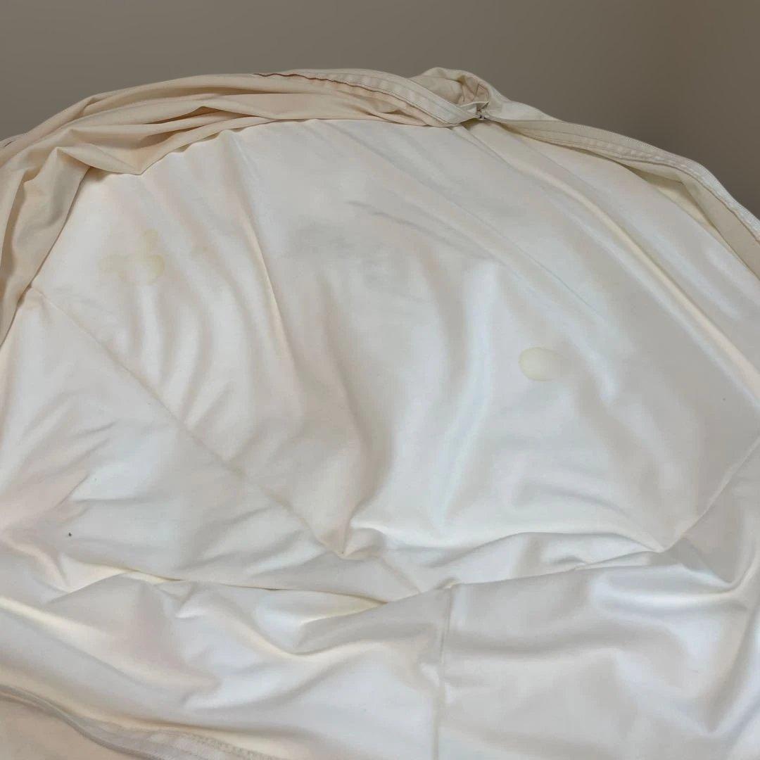 無印良品　体にフィットするソファ&カバー　生成 65×65×43cm