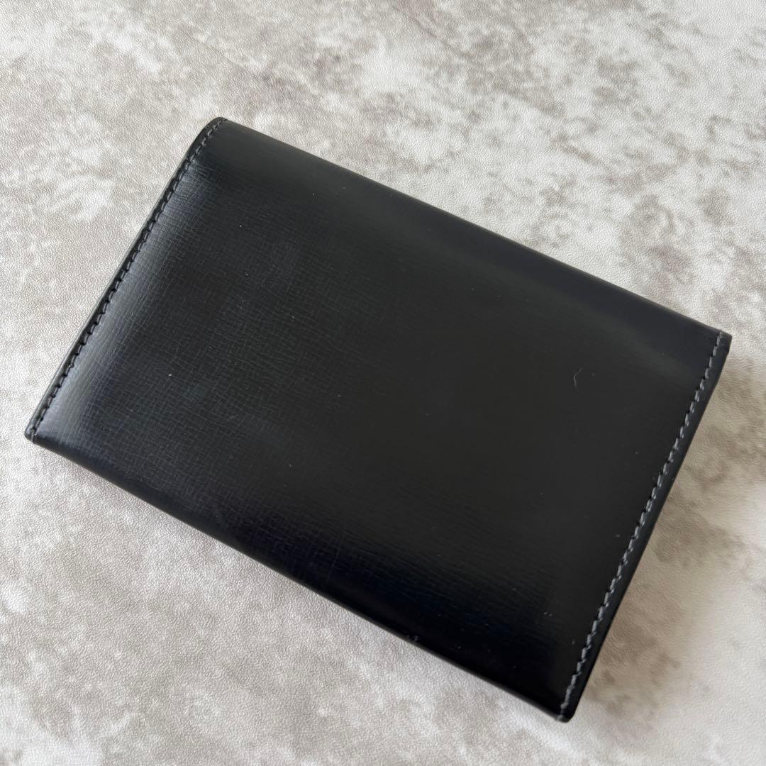 H328 極美品✨LOEWE ロエベ　カードケース　名刺入れ　ブラック