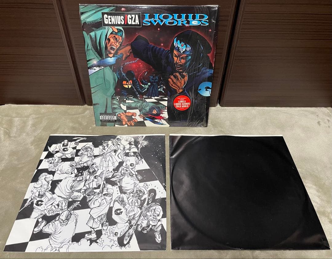 【美品レア・US正規】GENIUS/GZA LIQUID SWORDSレコード