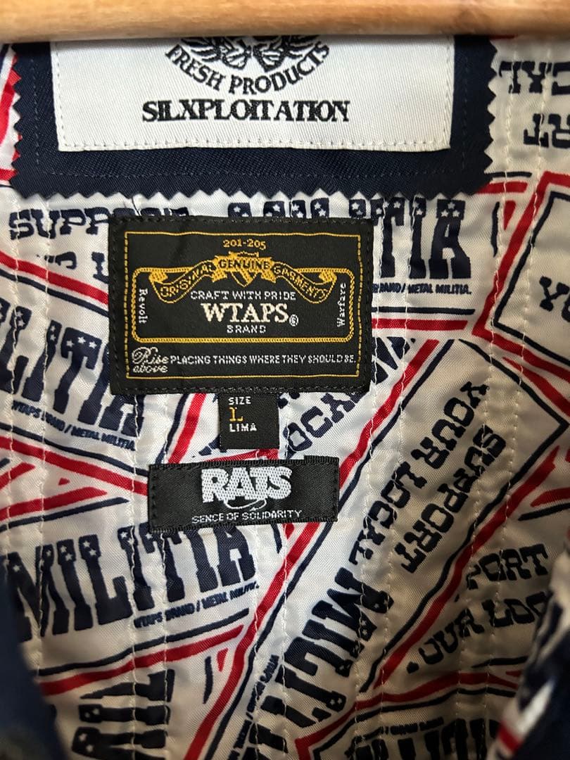 wtaps rats コーチジャケット