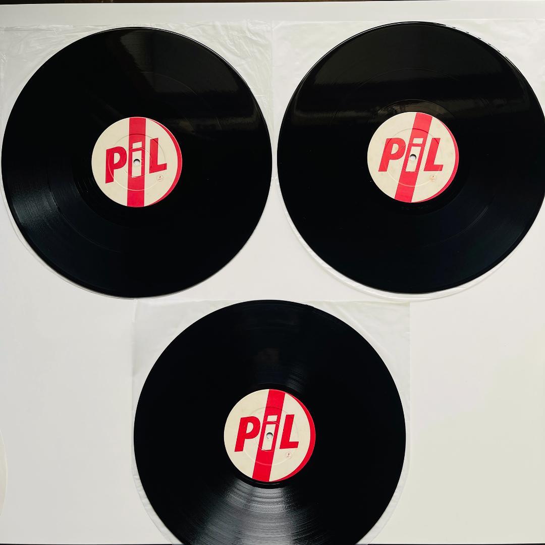 貴重 UKオリジナル盤 レコード3枚組 PiL メタル缶 Sex Pistols