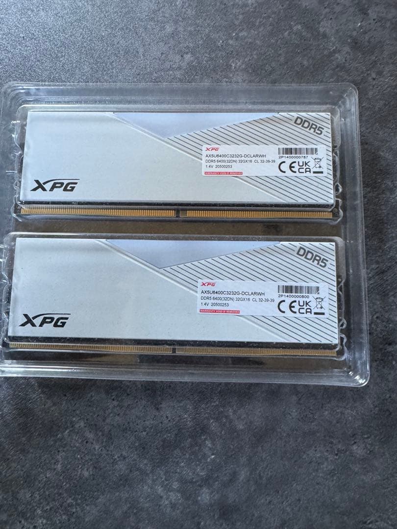 XPG LANCER RGB 64GB (32GB 2枚) DDR5