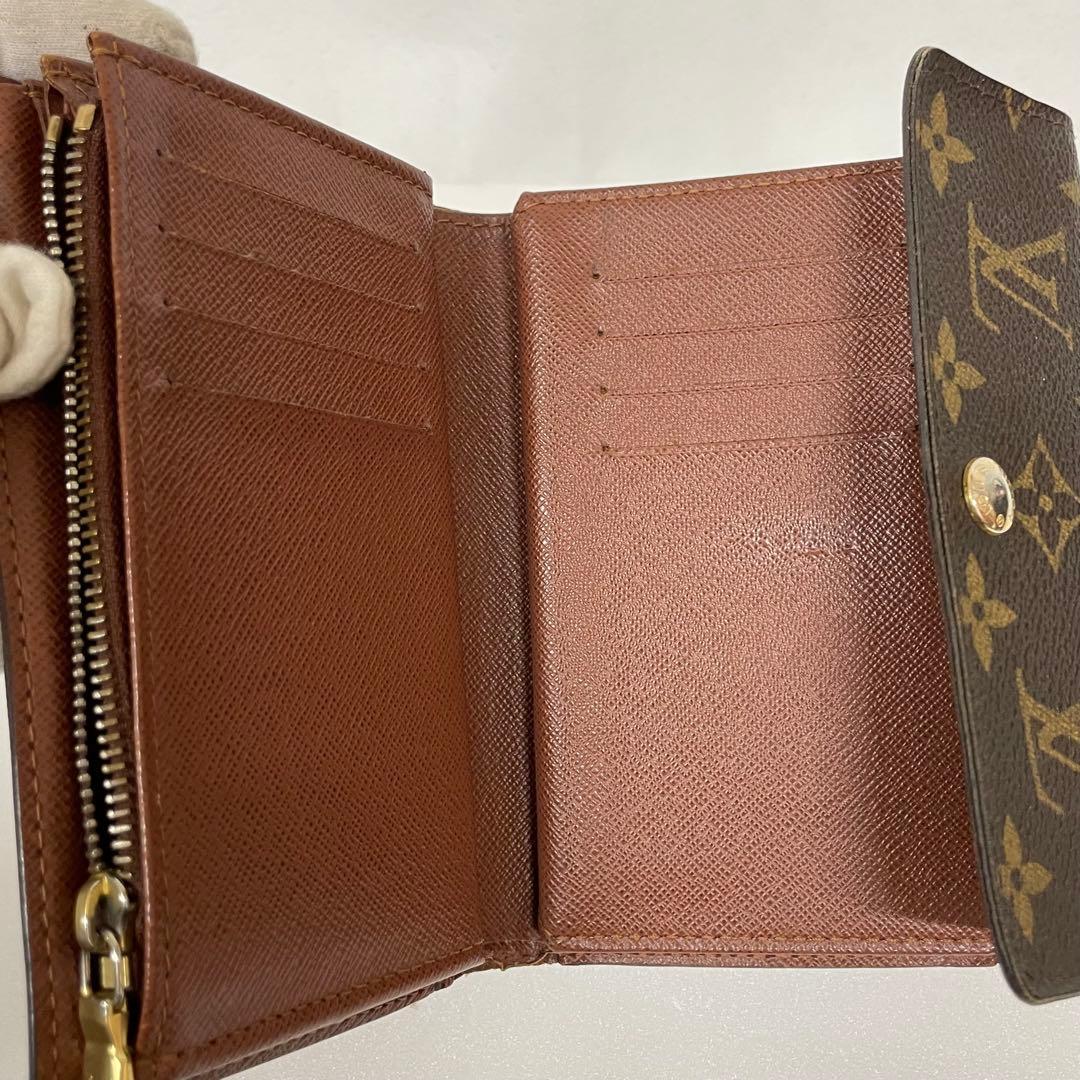ルイヴィトン モノグラム ポルトフォイユアレクサンドラ 三つ折り財布 コンパクト