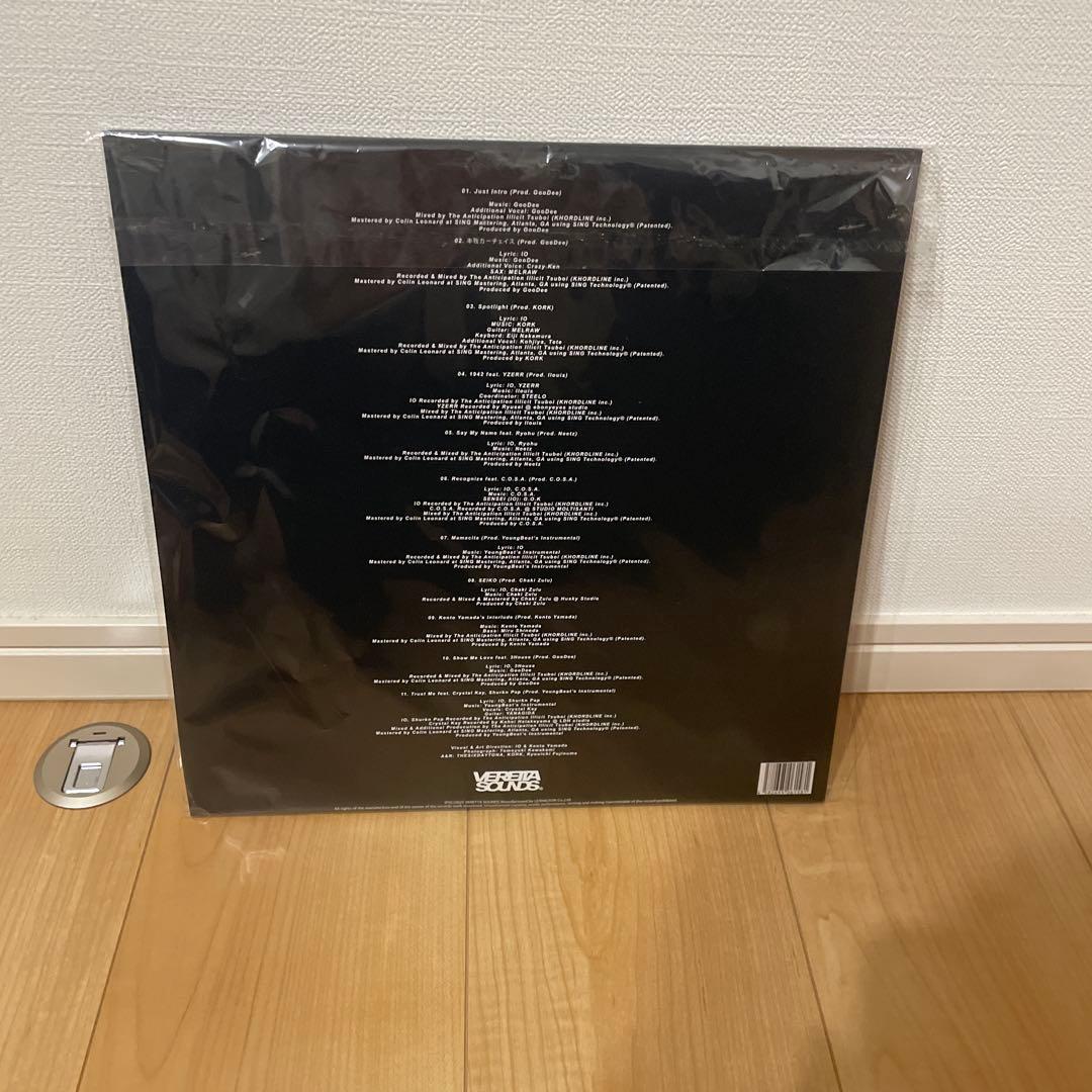 LP レコード　io JUST ALBUM
