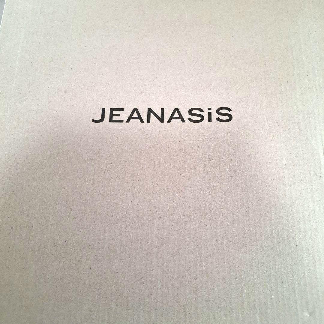 【未使用】JEANASIS ブラックブーツ 高めヒール