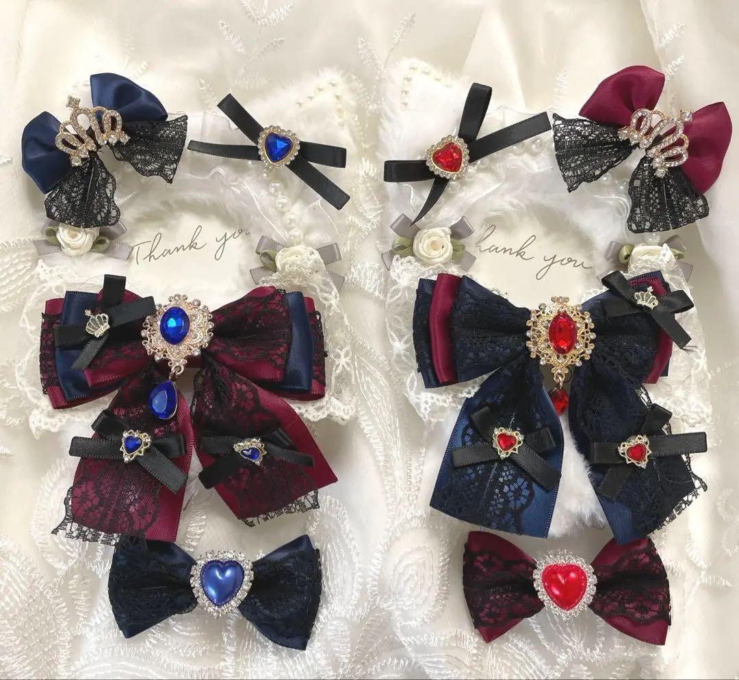 【25-104】ぬい服ちびぐるみ　いつぬい12センチリボン　　ハートヘッドドレス