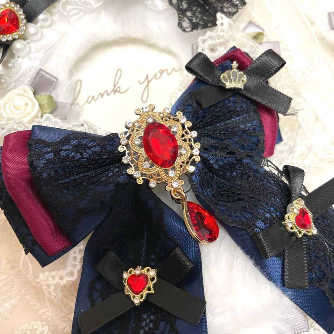 【25-104】ぬい服ちびぐるみ　いつぬい12センチリボン　　ハートヘッドドレス