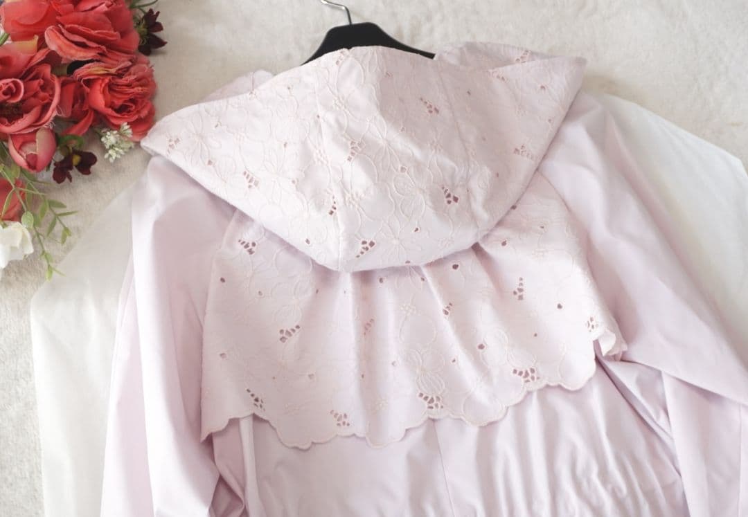 極美品♡ルネ♡カットワーク　スプリングコート