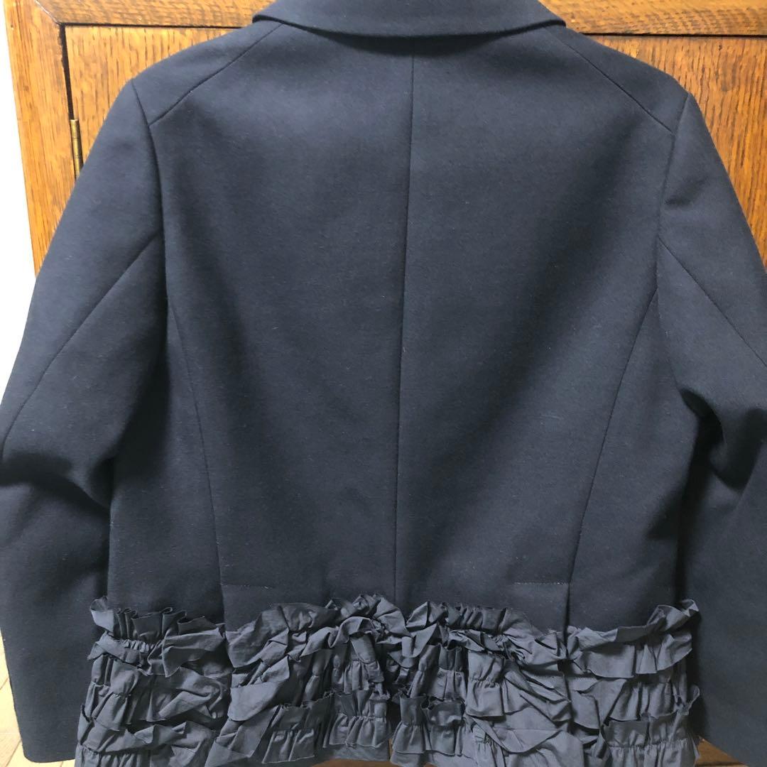 極美品☆トリココムデギャルソン☆フリルが可愛いジャケット☆