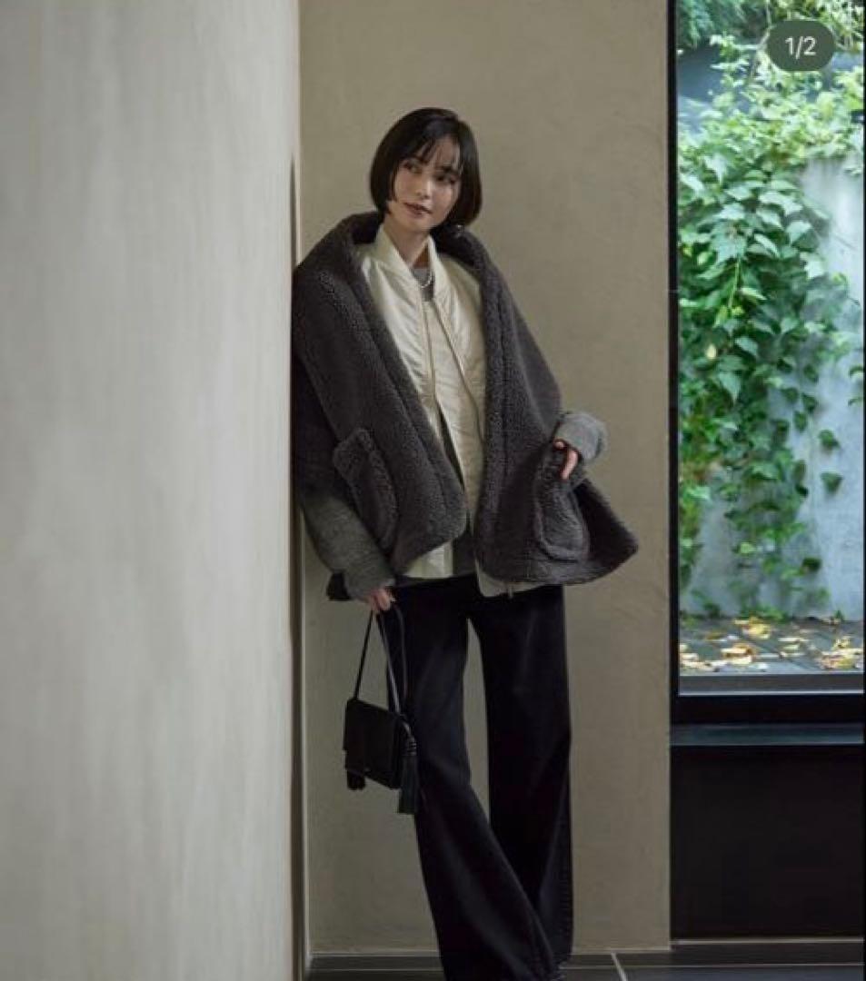25AW HAUNT ハウント　ボアストール　SHORT BOA STOLE