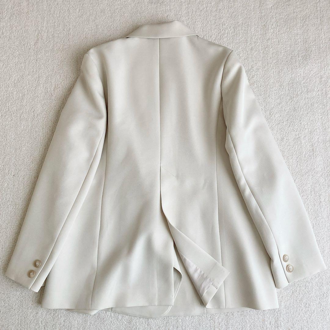 Lui's FEMME 2WAYスリーブストレッチツイルオーバーダブルジャケット