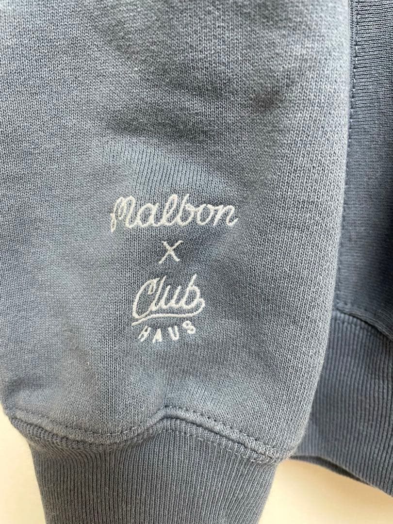 CLUBHAUSクラブハウス MALBON マルボン コラボスウェット Ｍサイズ