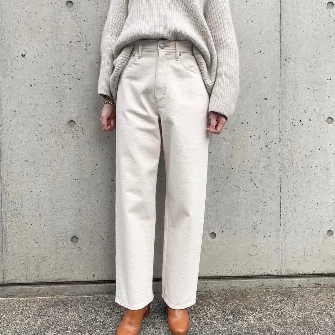 YANUK COLLEEN WIDE TAPERED ワイドテーパード デニム
